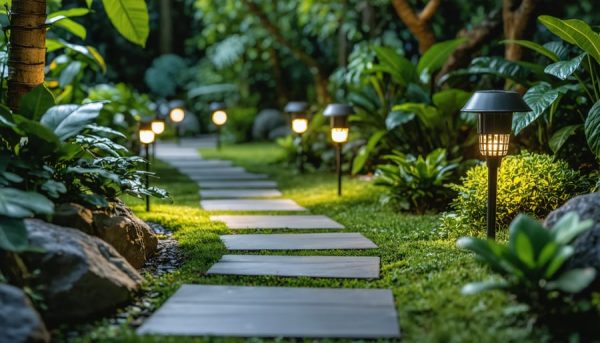 These 5-Lumen Solar Lights Actually Illuminate Your Pathway (Tested)