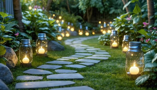 Transform Your Garden Path with These Simple DIY Solar Lights