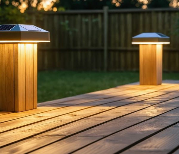 Solar Post Cap Lights That Transform Your Deck (6×6 Installation Guide)