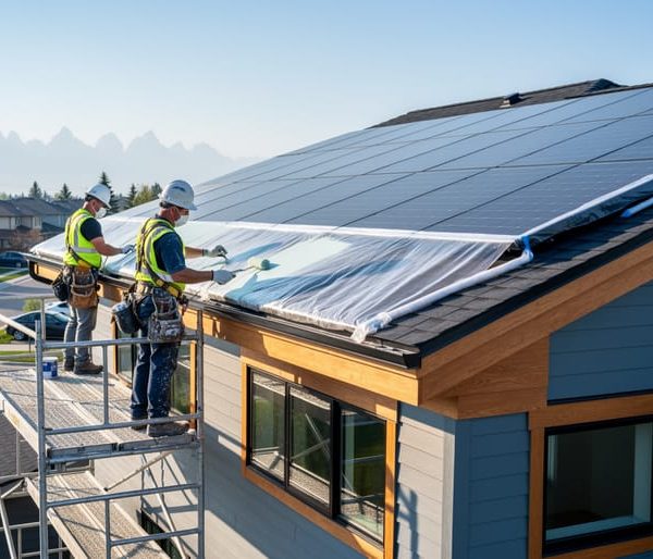 Why Your Solar Home Needs Specialized Painting (And How Calgary Painters Protect Your Investment)